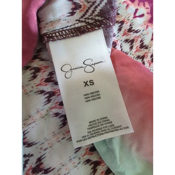 Jessica Simpson Women's New Nwt Halter Cold Shoulder Top Blouse Shirt Size XS - Picture 11 of 12